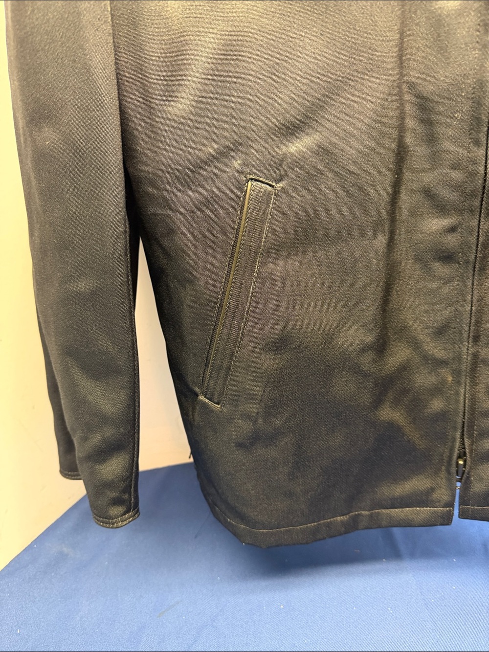 Blauer Men's Black Jacket And Liner with Faux Fur Collar. Size 44R. New Tags. - Picture 7 of 16